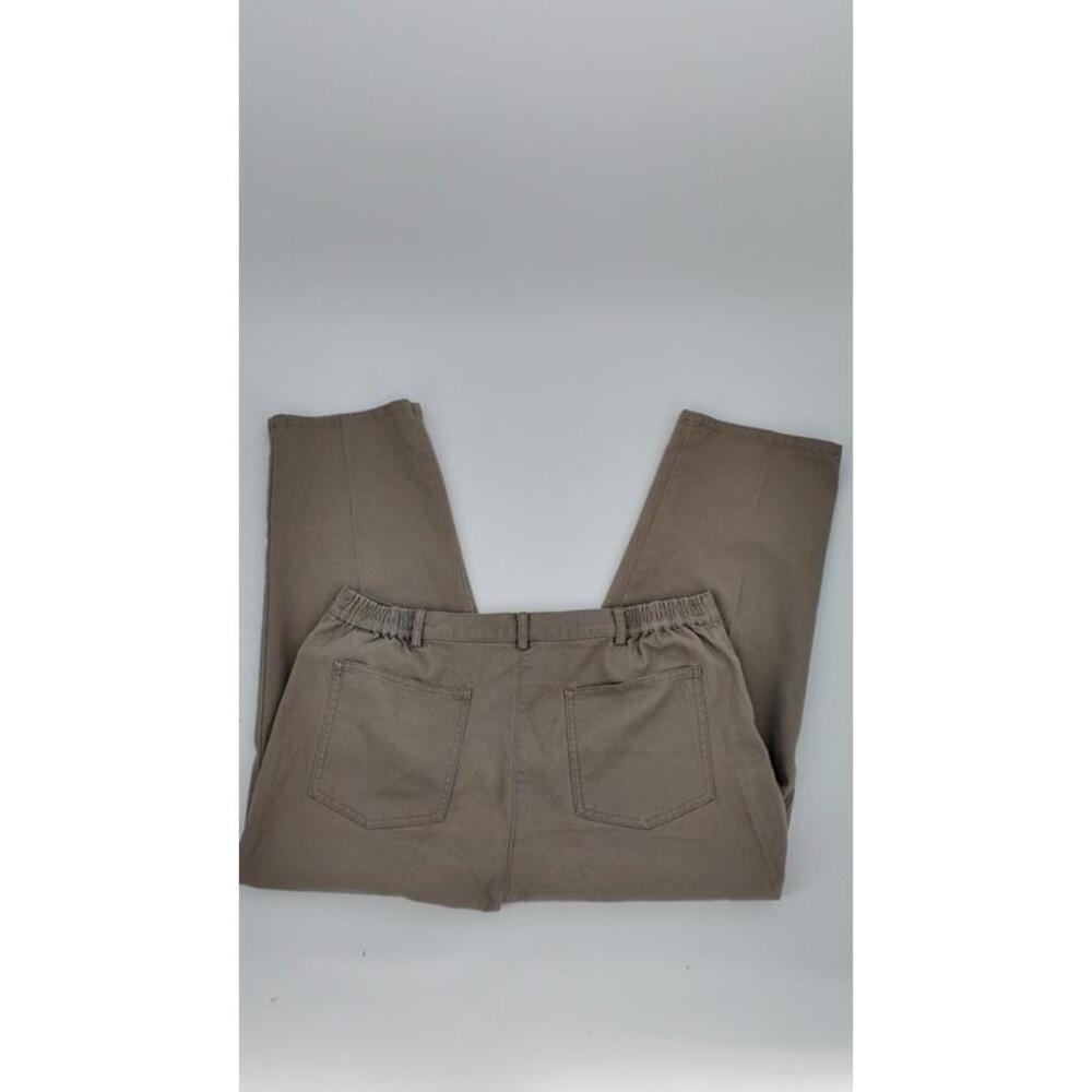 Ruby Rd. Women's Size 14 Tan Cotton Spandex Casual‎ Pants Stretch Comfort